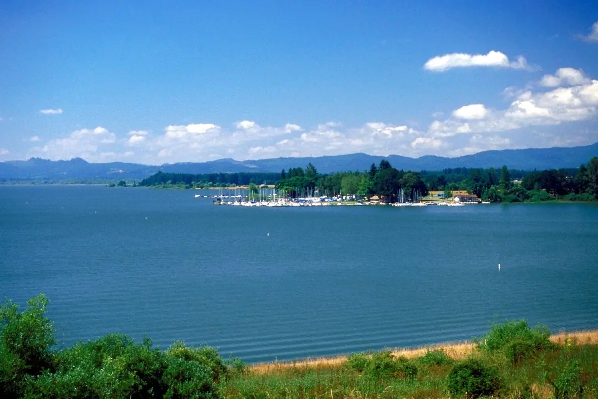 Fern Ridge Lake near Veneta, Oregon