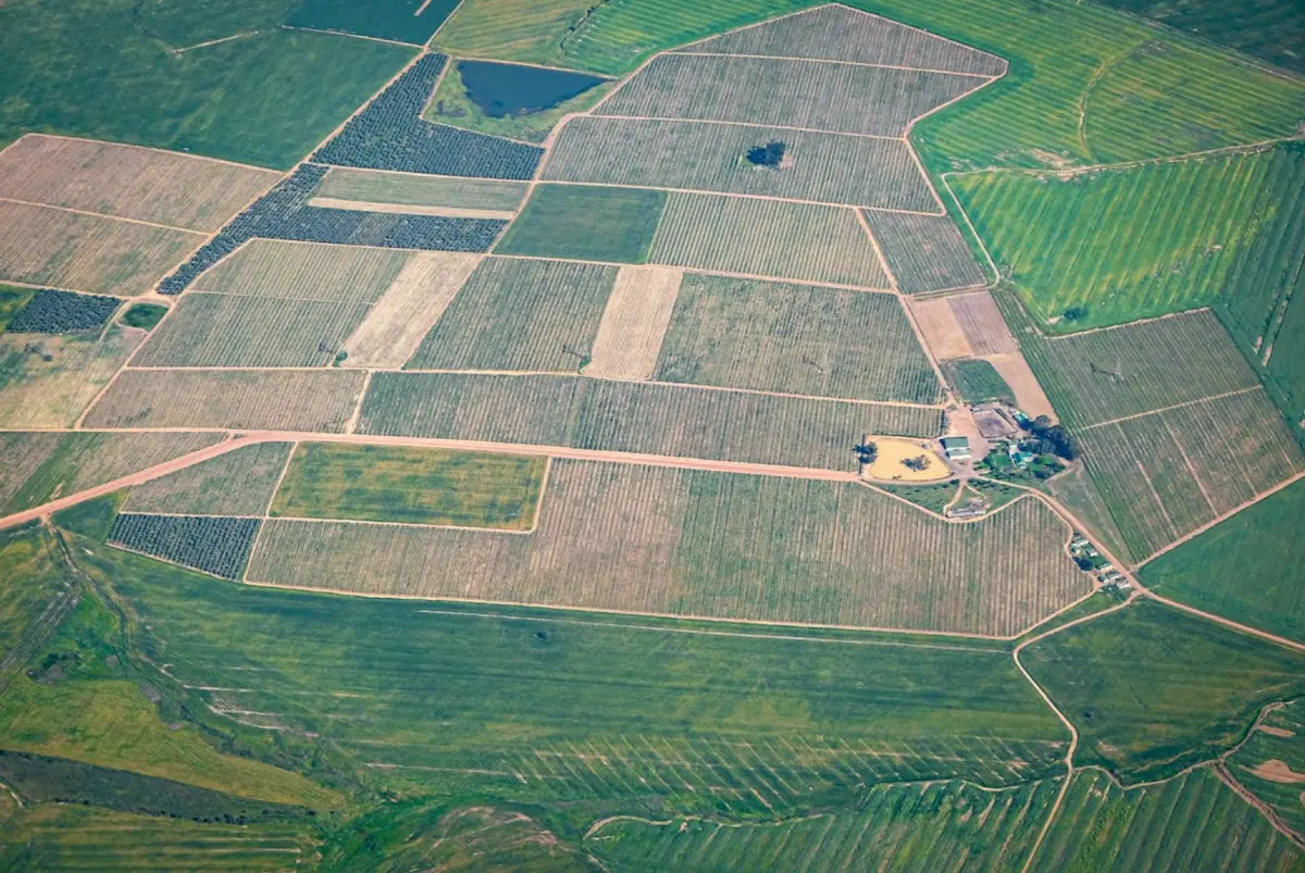 Acreage from the air